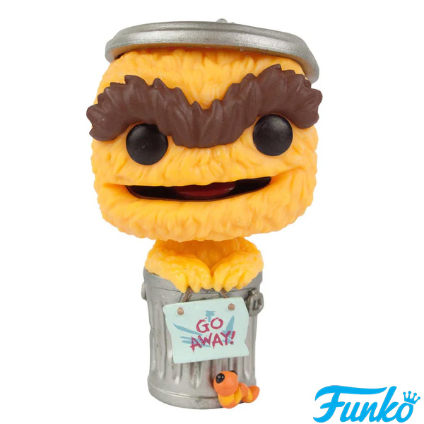 Funko POP #03 Sesame Street Oscar the Grouch First Appearance (Orange) Exclusive Figure